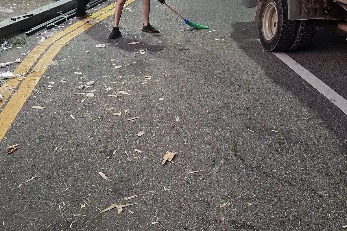 과천 당일 폐기물 수거 현장 사진 4