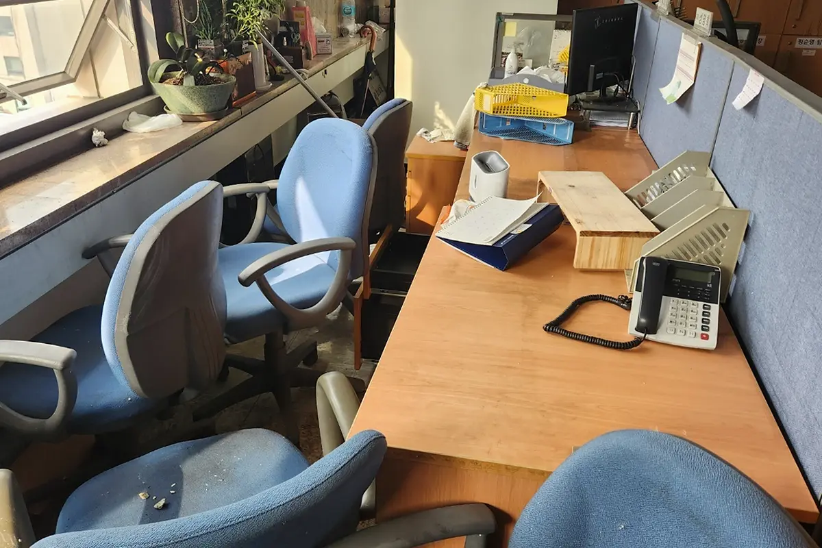 중랑구 상가 산업폐기물 수거 현장 사진 4